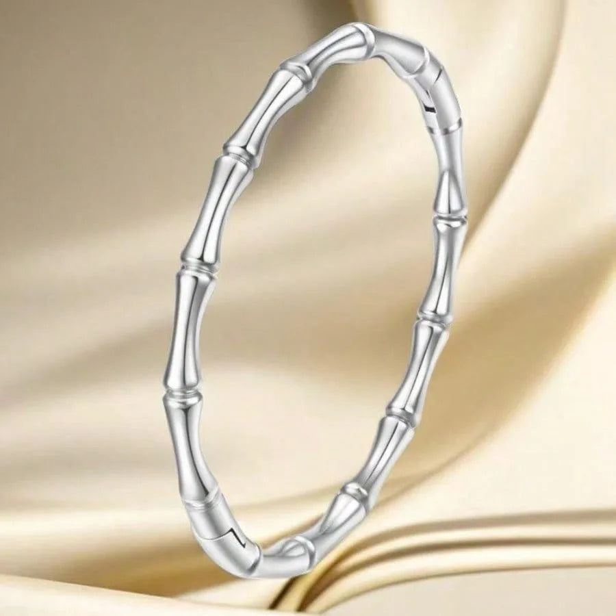 Opening Bracelet Bamboo Knot Simple Fashion Low Sensitivity Classic Design Simple Women's Bracelet